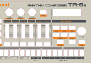 Roland TR-6S: 909 Overlay