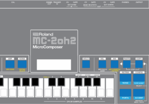 Roland MC-202: Tubbutec MC-2oh2 Overlay
