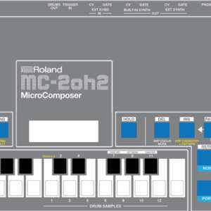 Roland MC-202: Tubbutec MC-2oh2 Overlay