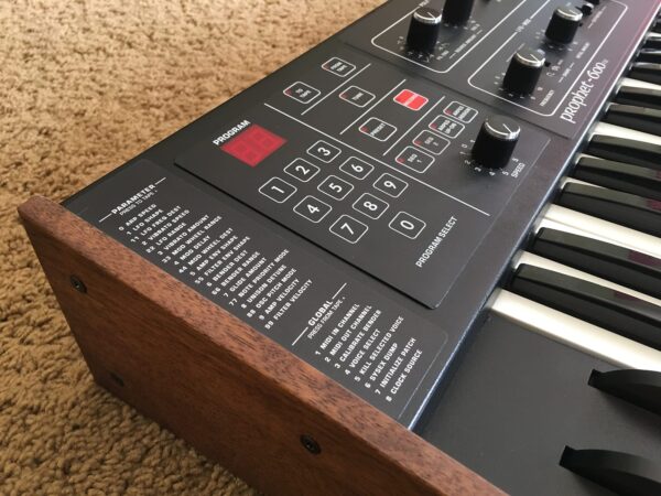 Sequential Circuits Prophet 600: GliGli Teensy FW Overlay