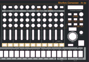 Roland TR-8S: 808 Overlay