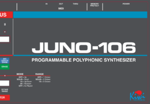 Roland Juno-106: Kiwi 106 Overlay (Group Pre-Sale)